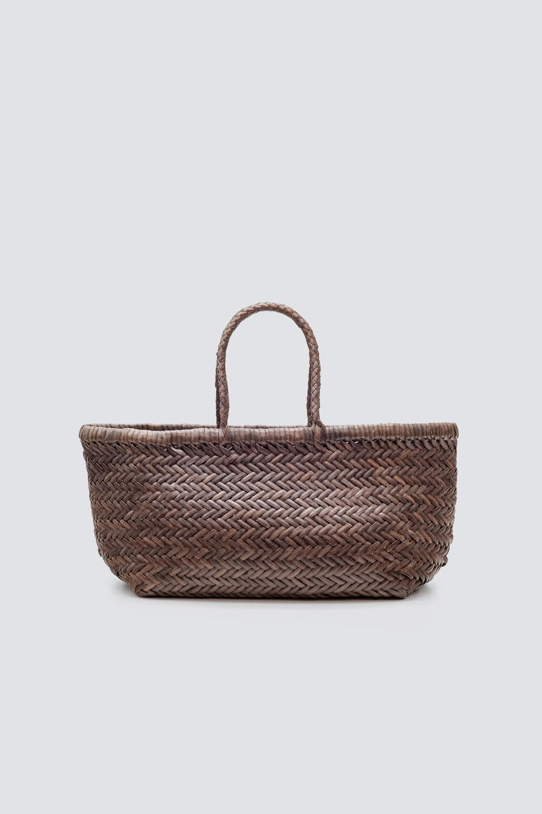 Dragon Diffusion woven leather bag handmade - Triple Jump Small Grey