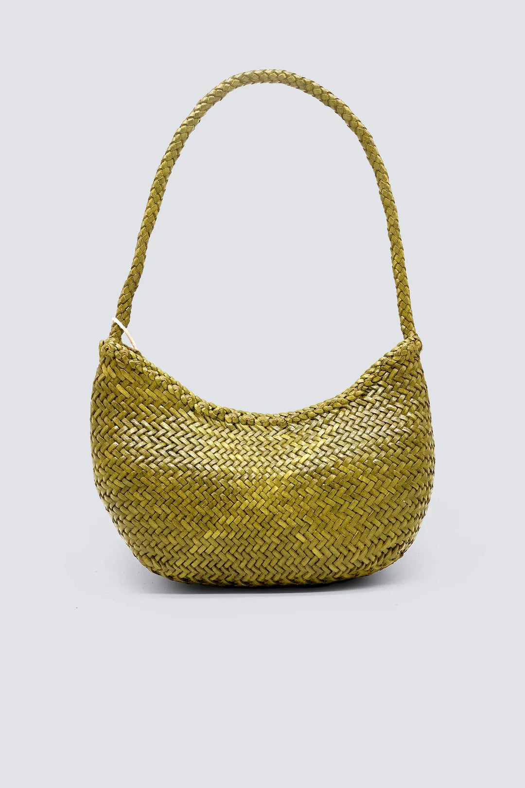 Dragon Diffusion - Nova Luna Bamboo Gren - Woven Leather Bag