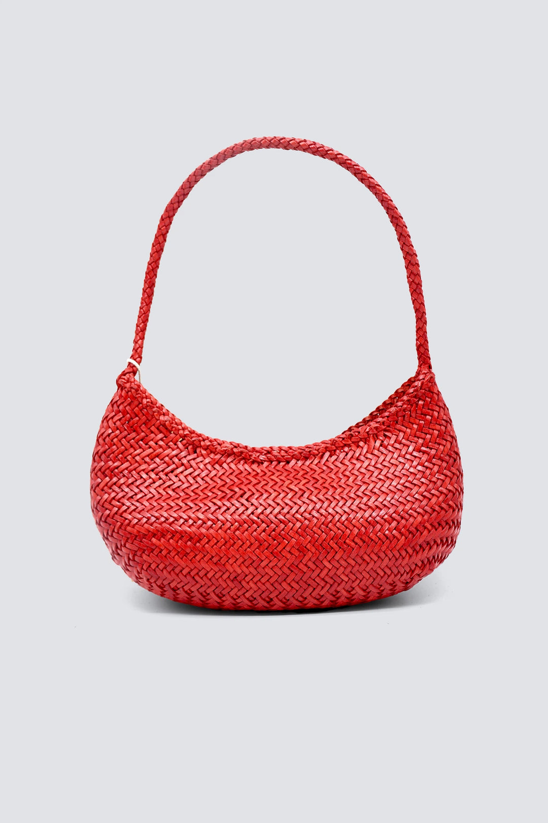 Dragon Diffusion - Woven Leather Bag - Nova Luna Poppy Red