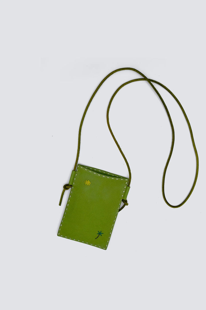 Palm Pocket Bamboo Green