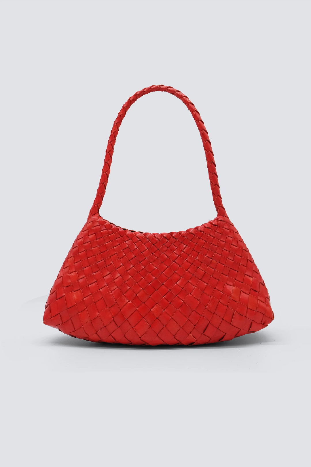 Dragon Diffusion - Woven Leather Bag - Poppy Red