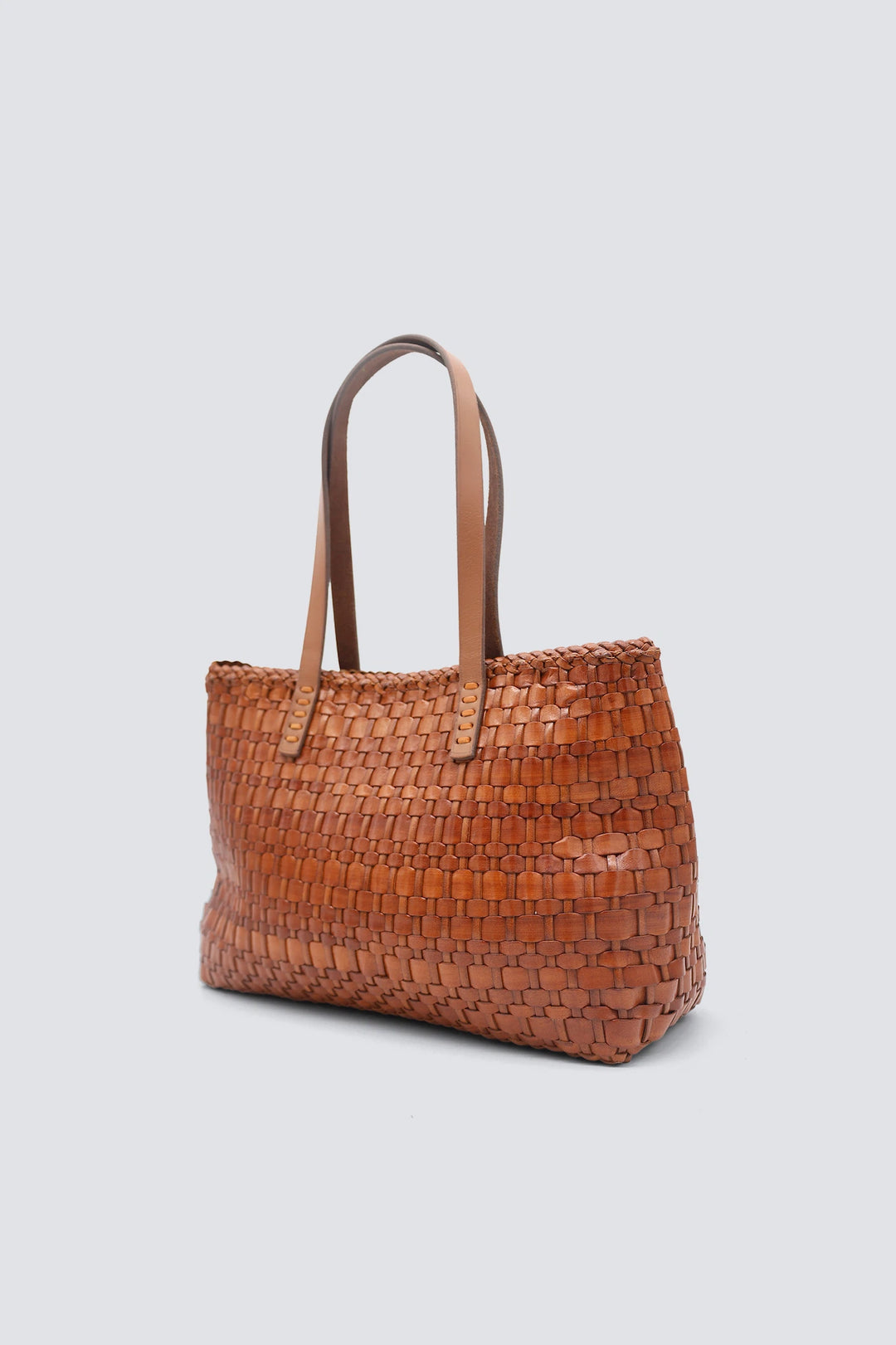 Dragon Diffusion - Woven Leather Bag - Salvage Tan