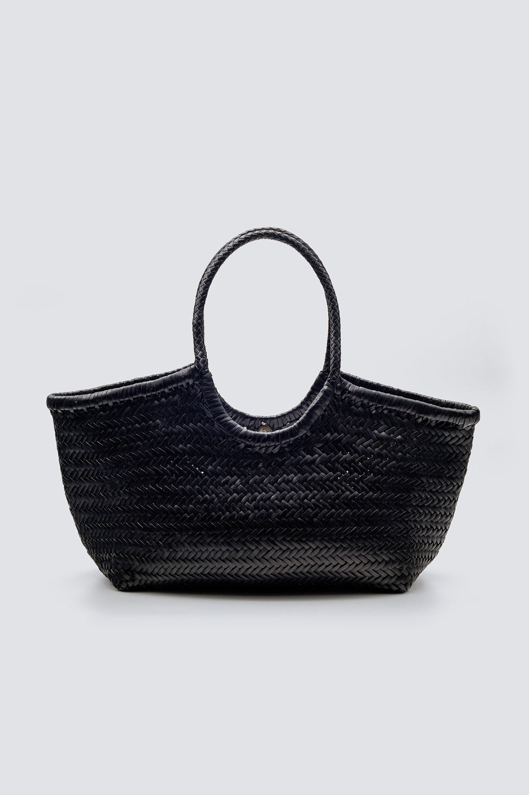 Dragon Diffusion woven leather bag handmade - Nantucket Big Black