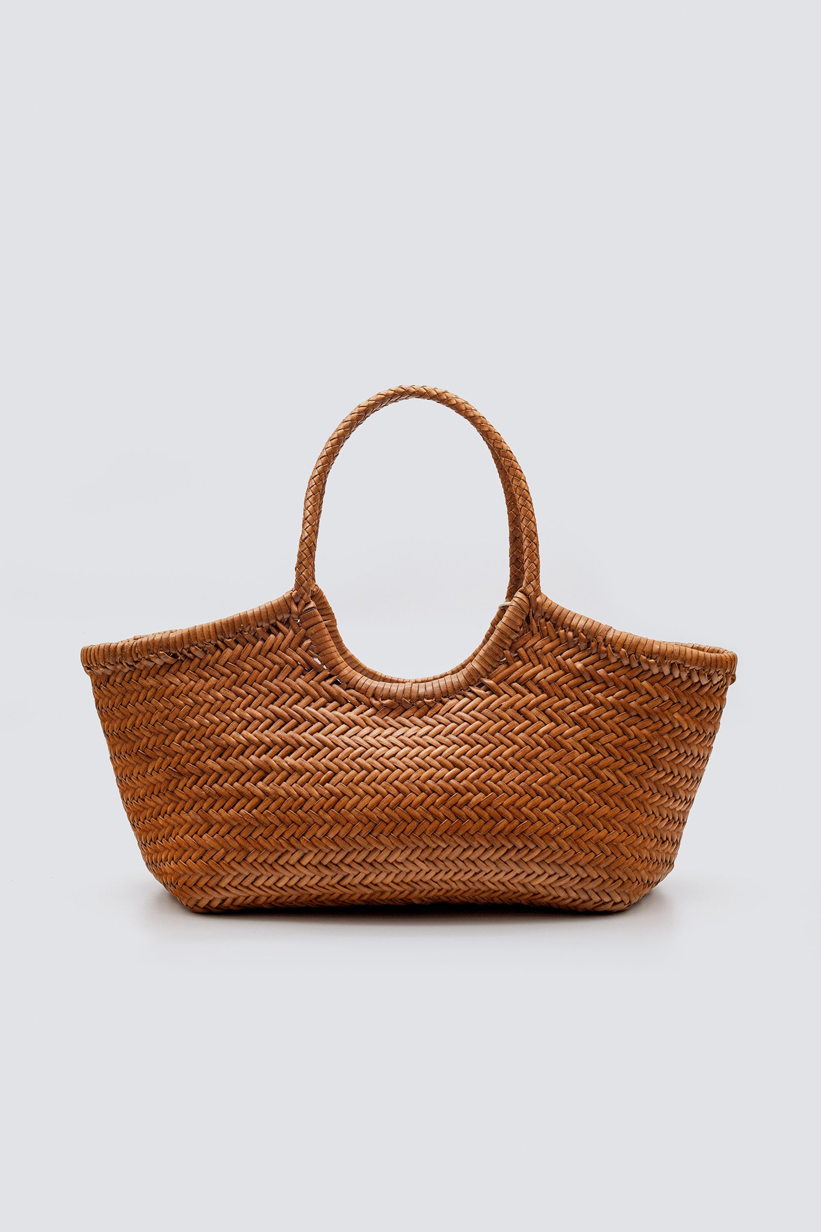 Summer Straw Big Tote with Round Handle