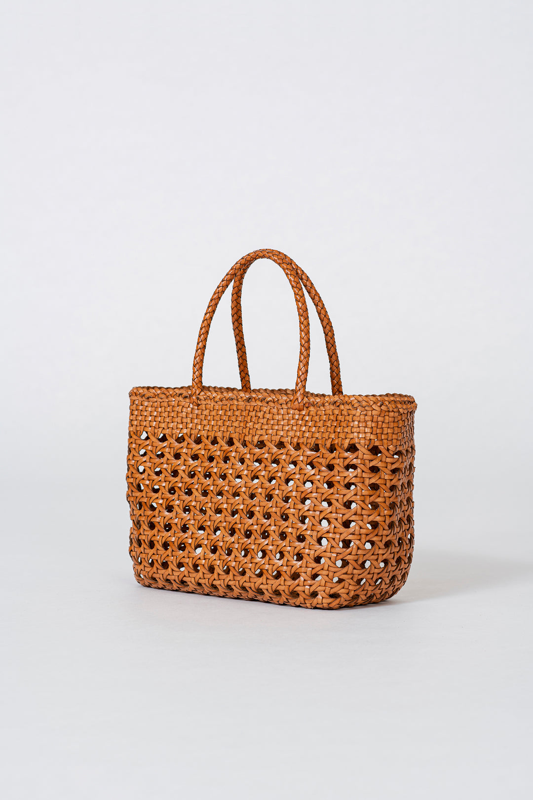Dragon Diffusion woven leather bag handmade - Cannage Kanpur Small