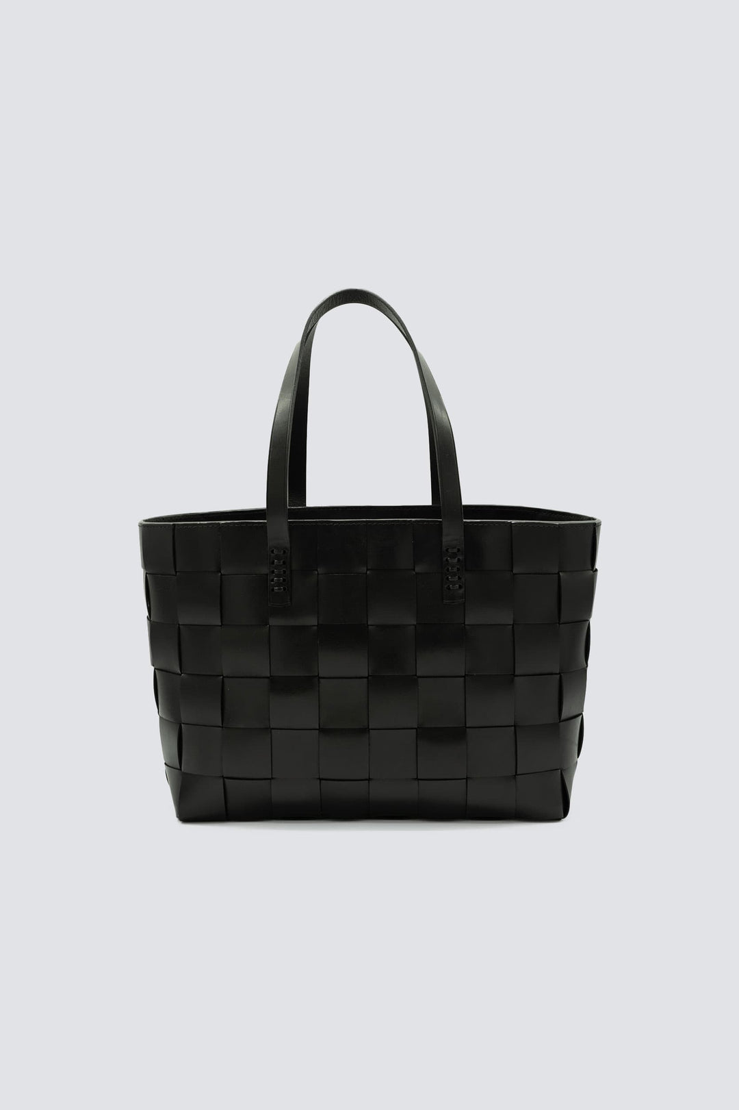 Dragon Diffusion woven leather bag handmade - Japan Tote Black
