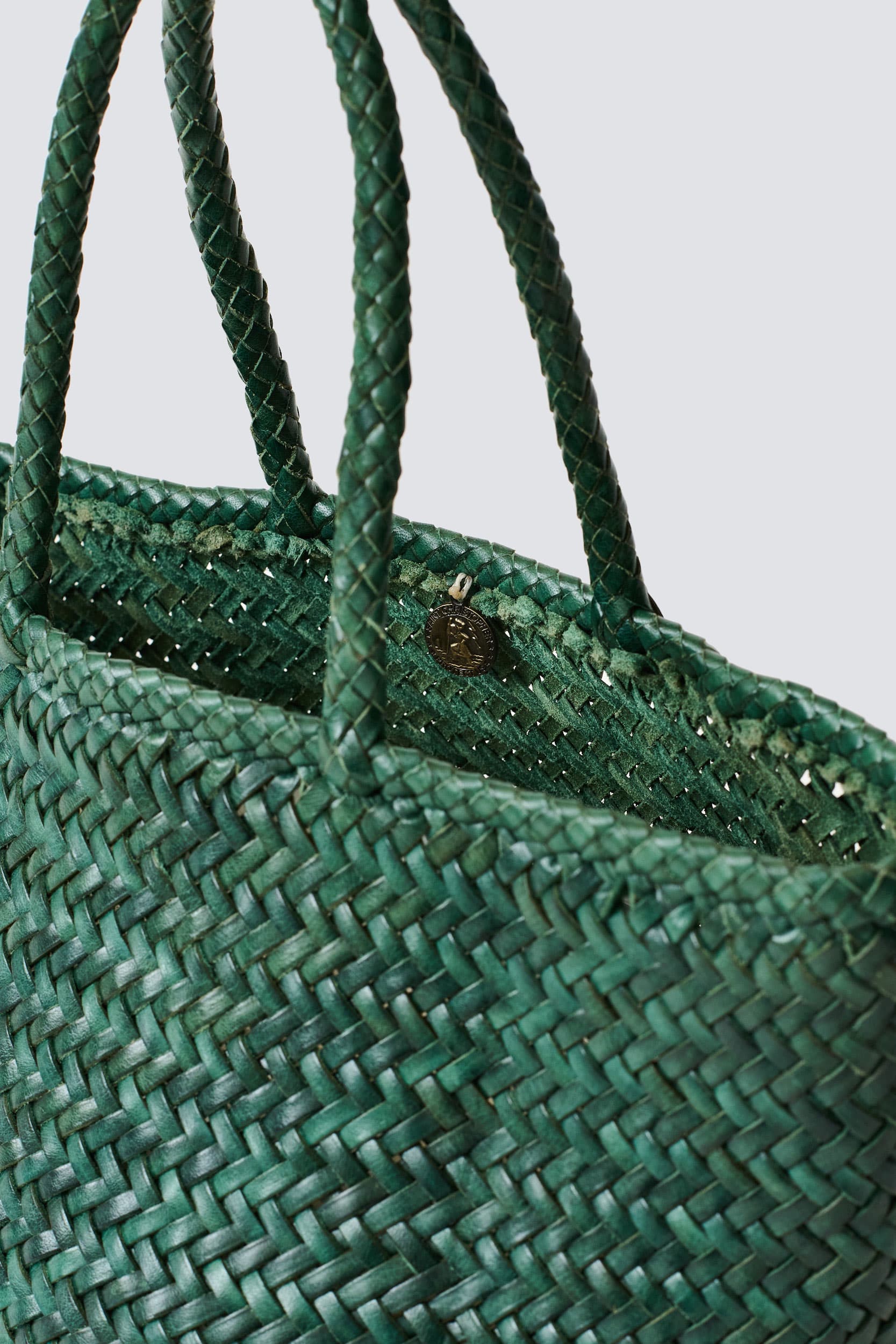 Grace Basket Small Forest Green