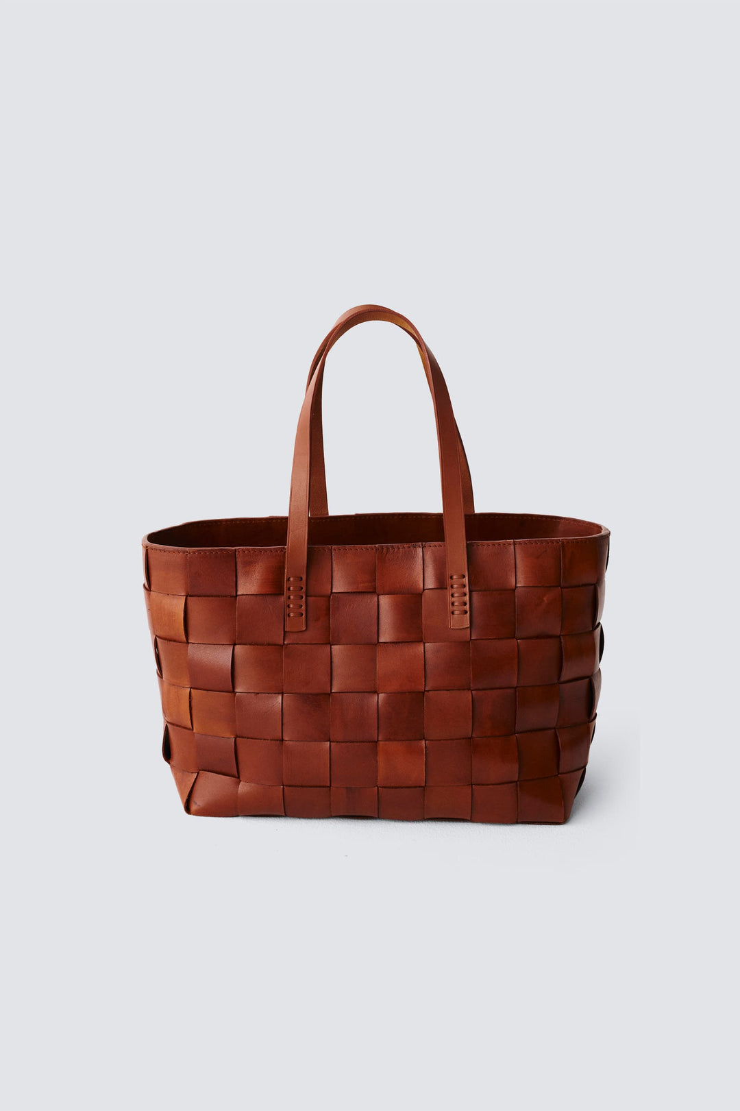 Dragon Diffusion - Japan Tote Tan Woven Leather Bag