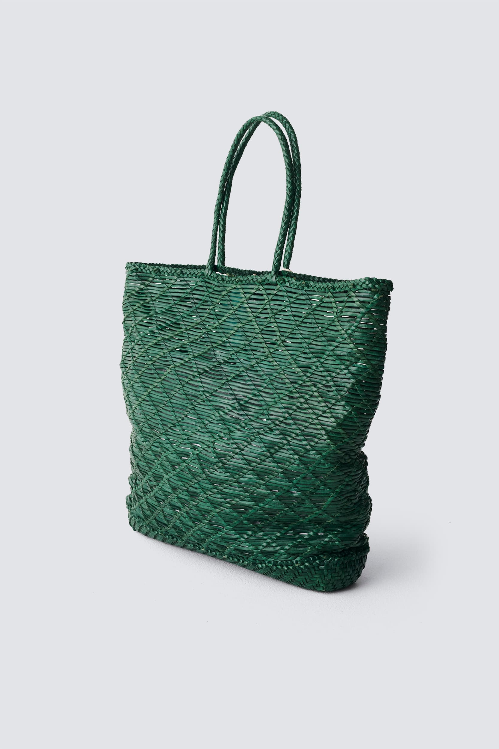 Dragon diffusion v woven best sale leather tote