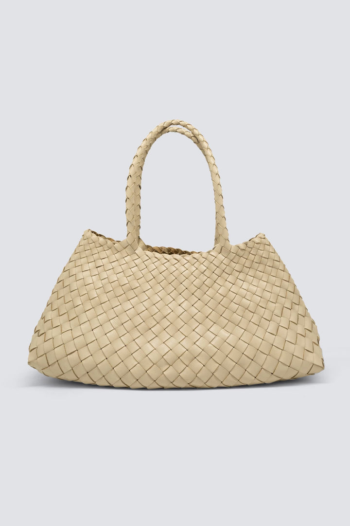 Dragon Diffusion - Santa Croce Big Pearl Woven Leather Bag